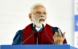 Prime Minister Narendra Modi graces ISB’s 20th anniversary celebrations