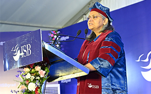 ISB Graduation | Pratham CEO Rukmini Banerji: ‘Top institutions should remain committed to society’